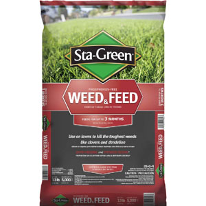 sta green weed and feed